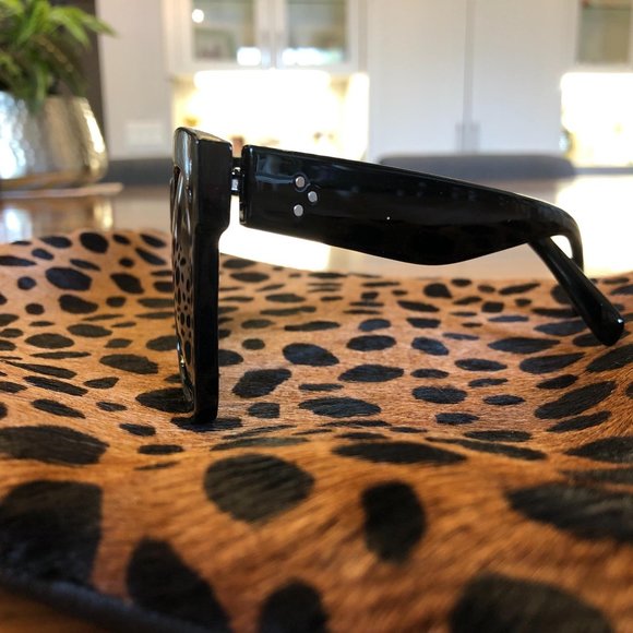 NWOT Black Oversized Unisex Style Fashion Tinted - Picture 9 of 13